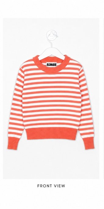 Peach Love Butterfly Sweatshirt